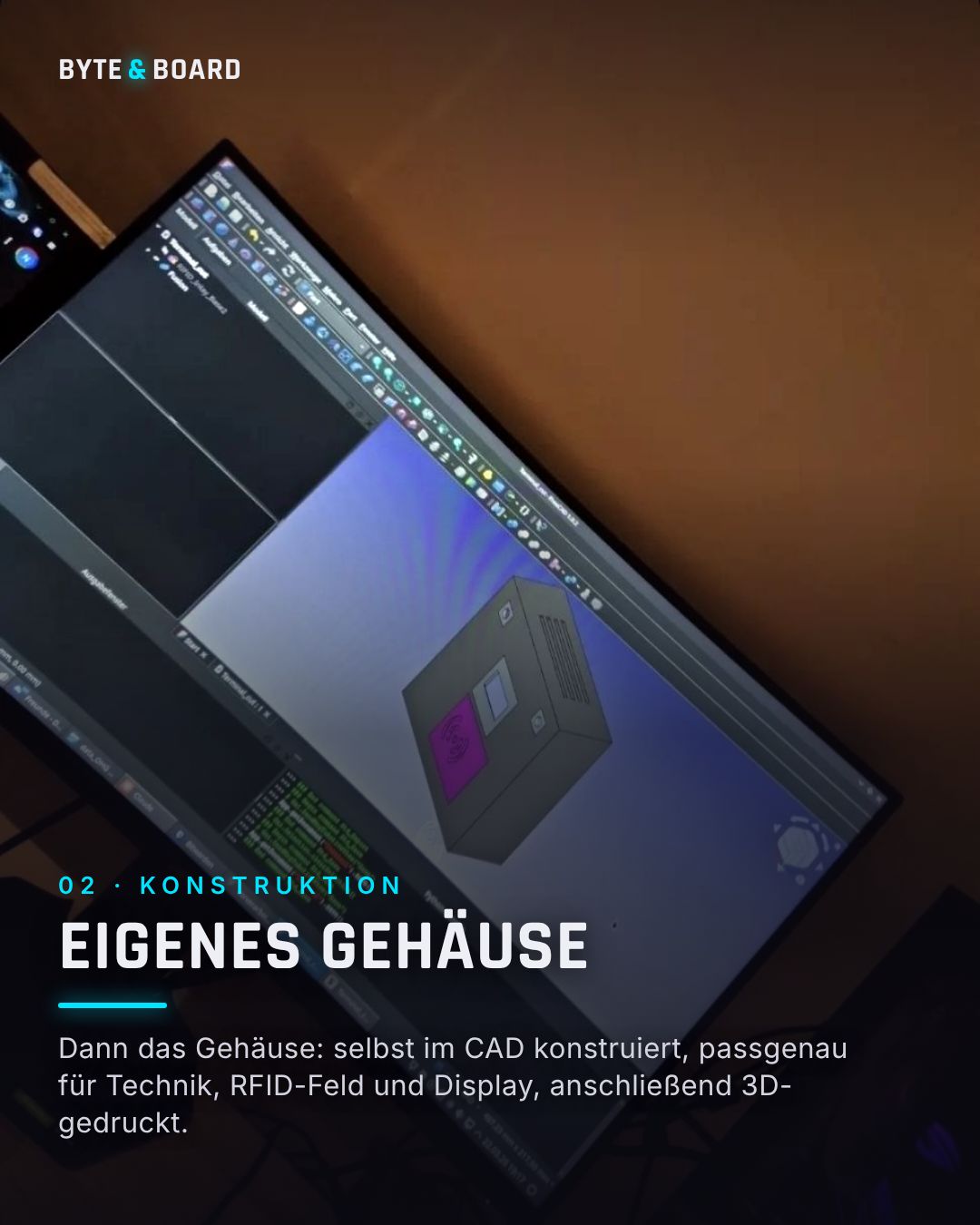 Eigenes Gehäuse — im CAD konstruiert