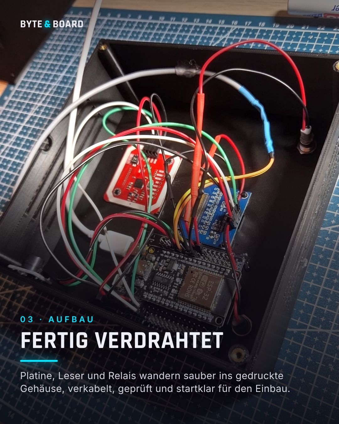 Fertig verdrahtetes Gerät